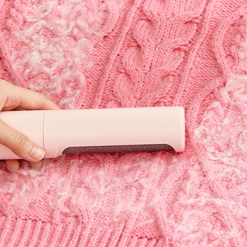 Self-Cleaning Pet Hair Remover Brush – 2-in-1 Reusable Lint Roller